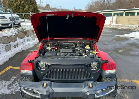 2020 Jeep Wrangler Unlimited Sahara z USA, uszkodzony, nr VIN 1C4HJXEN3LW181559